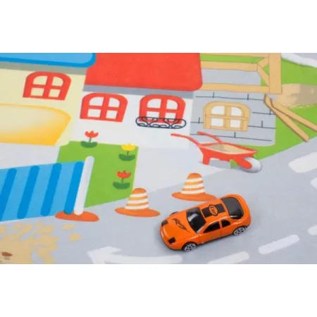 Mata Construction Site z autkami 120x80 cm