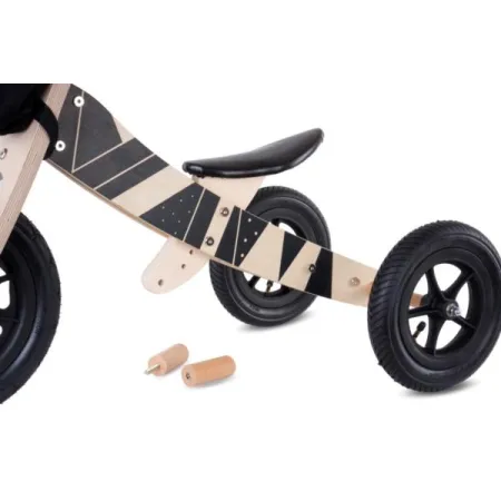 Rowerek drewniany Twist Plus - Samoa Black Edition