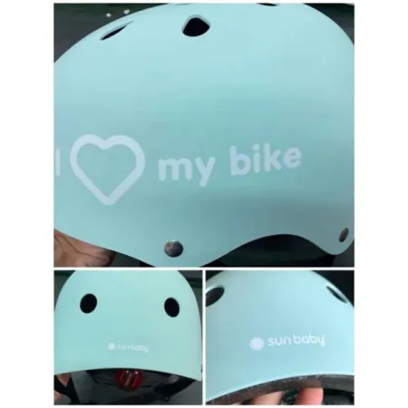 Kask M dla dzieci 3-7 lat miętowy