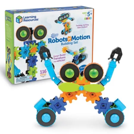 Klocki, Koła Zębate, Robot, Zestaw konstrukcyjny