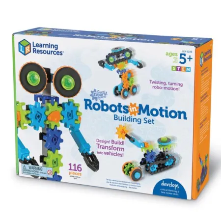 Klocki, Koła Zębate, Robot, Zestaw konstrukcyjny