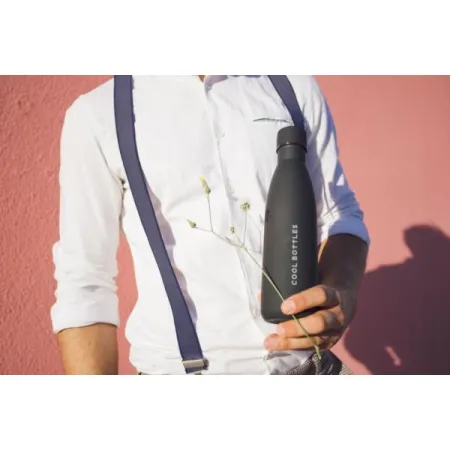Cool Bottles Zakrętka 260-350-500 ml Mono Black