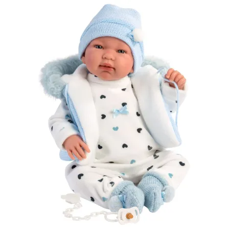 Lalka hiszpańska Bobas Tino 44 cm płacze