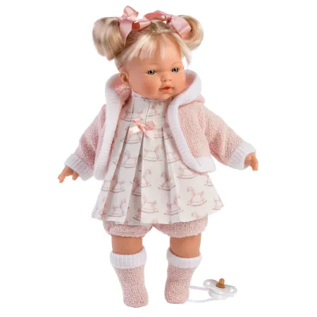 Hiszpańska lalka Roberta 33 cm płacze
