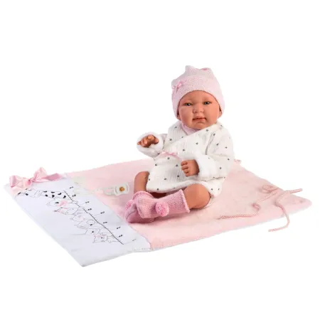 Lalka hiszpańska Bobas dziewczynka Tina 43 cm