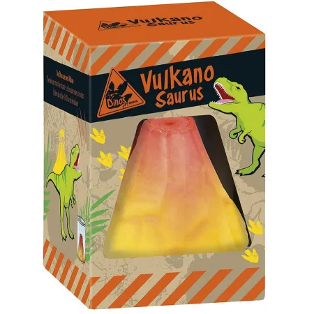 Wybuchający wulkan + Figurka rosnący dinozaur - eksperyment dla dziecka