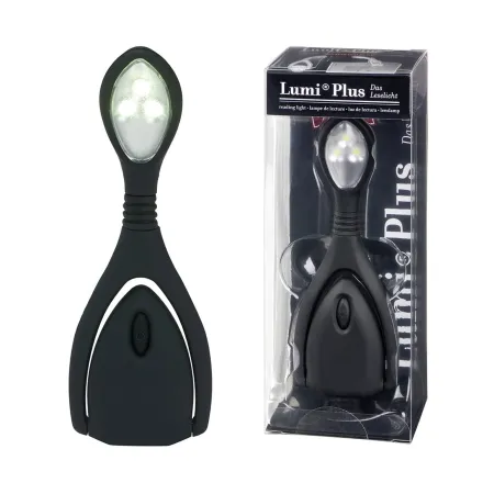Płynnie Ściemniana Lampka Do Czytania, Lumi Plus, Czarna M