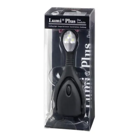 Płynnie Ściemniana Lampka Do Czytania, Lumi Plus, Czarna M