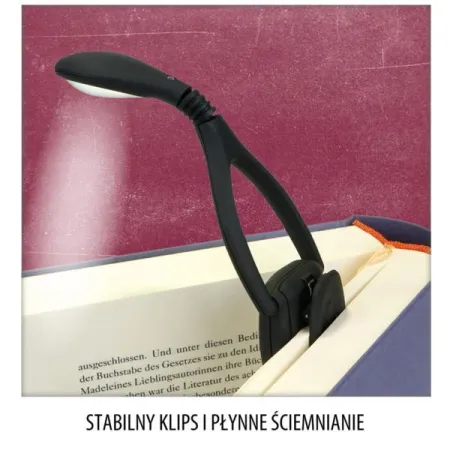 Płynnie Ściemniana Lampka Do Czytania, Lumi Plus, Kot
