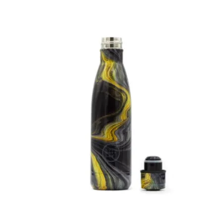 Cool Bottles Butelka termiczna 500 ml Triple cool Czarno zielona
