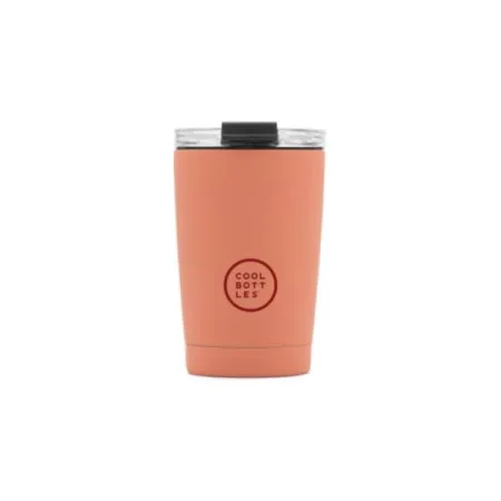 Cool Bottles Kubek termiczny 330 ml Triple cool Łososiowy