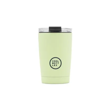 Cool Bottles Kubek termiczny 330 ml Triple cool Oliwkowy