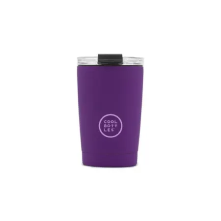 Cool Bottles Kubek termiczny 330 ml Triple cool Fioletowy