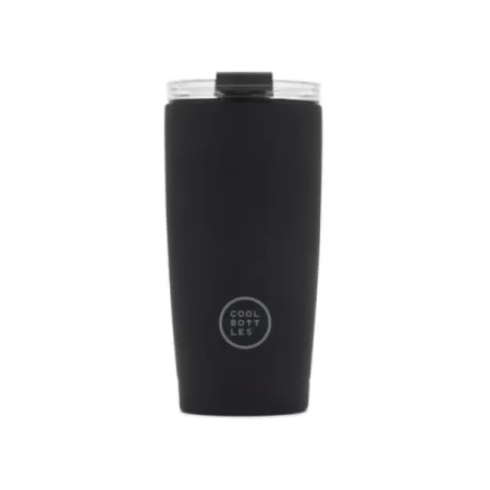 Cool Bottles Kubek termiczny 550 ml Triple cool Czarny