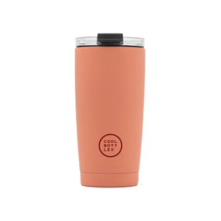 Cool Bottles Kubek termiczny 550 ml Triple cool Łososiowy