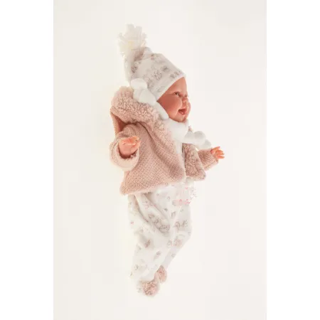 Hiszpańska lalka RECIEN NACIDA BABY CLARA SAQUITO