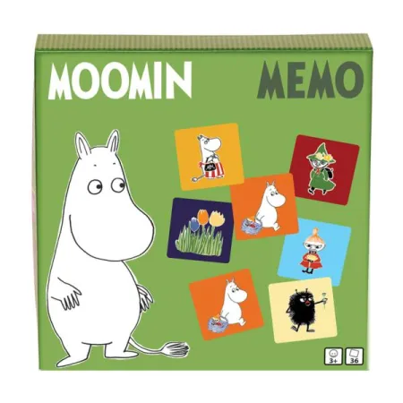 Memory dla dzieci, Gra Pamięciowa, 36 el., Muminki