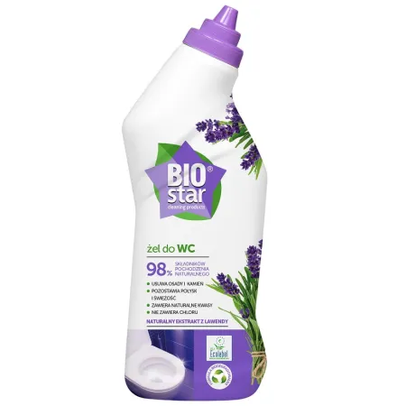 BIOstar EKOLOGICZNY żel do WC i innych powierzchni sanitarnych 750 ml