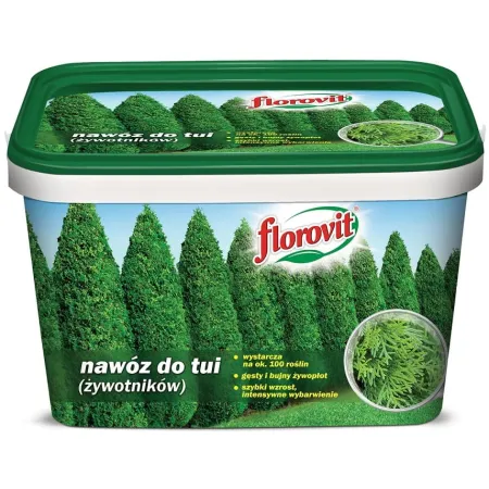 FLOROVIT – nawóz do tui 4 kg wiaderko
