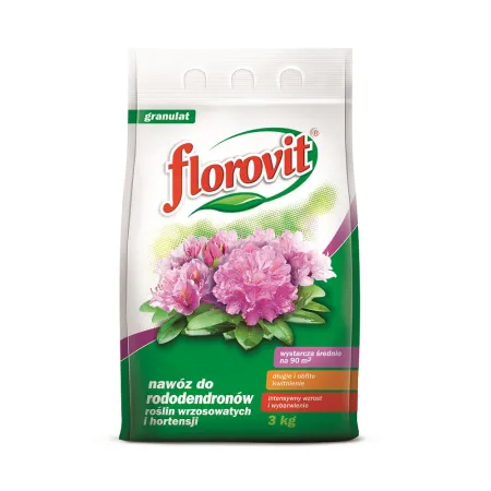 Florovit - nawóz do rododendronów, roślin wrzosowatych i hortensji 3 kg
