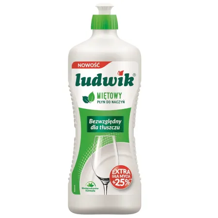 LUDWIK - płyn do mycia naczyń miętowy  900g
