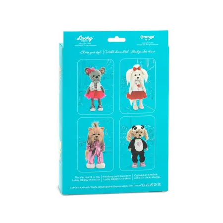 Ubranko Lucky Doggy: Lody Truskawkowe 38 cm