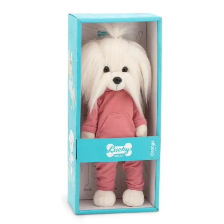 Przytulanka piesek Lucky Mimi: Lody Truskawkowe (Frame) 38cm