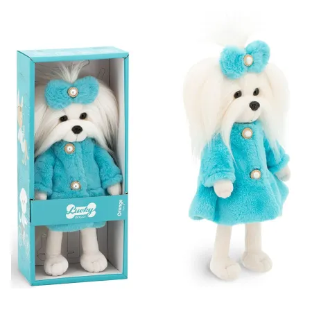Lucky Mimi w miętowym płaszczu - 44 cm