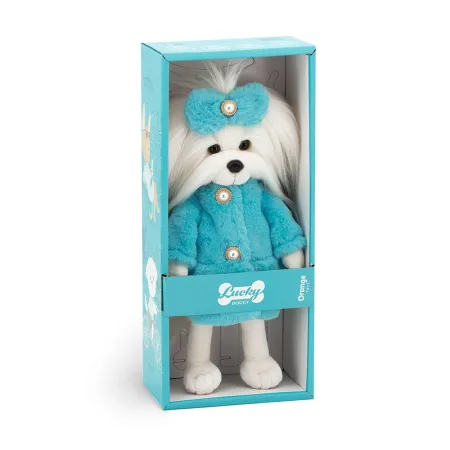 Lucky Mimi w miętowym płaszczu - 44 cm