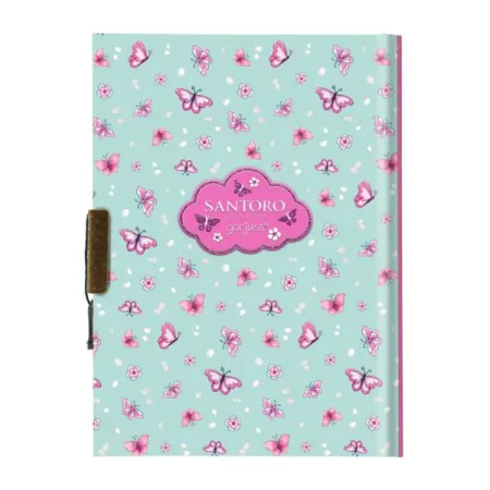 Zamykany Notes - Gorjuss Sparkle & Bloom - Cherry Blossom