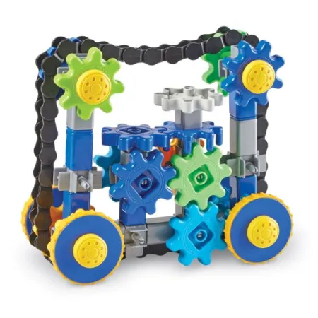 Klocki, Koła Zębate, Pojazdy Gąsienicowe, Gears! Gears! Gears! Zestaw konstrukcyjny, 108 elementów