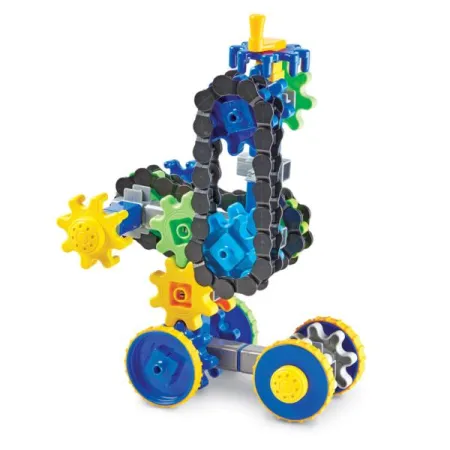 Klocki, Koła Zębate, Pojazdy Gąsienicowe, Gears! Gears! Gears! Zestaw konstrukcyjny, 108 elementów