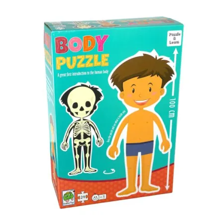 Gigantyczne Puzzle, Moje ciało, Chłopiec, 26 elementów.