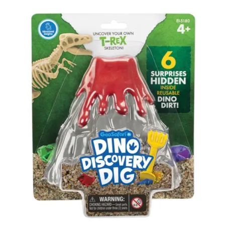 Szkielet dinozaura, Foremki, Wykopaliska, T-rex, Zestaw naukowy, GeoSafari Jr.