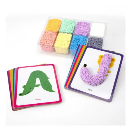Playfoam, Masa Piankowa, Zestaw do Nauki Liter