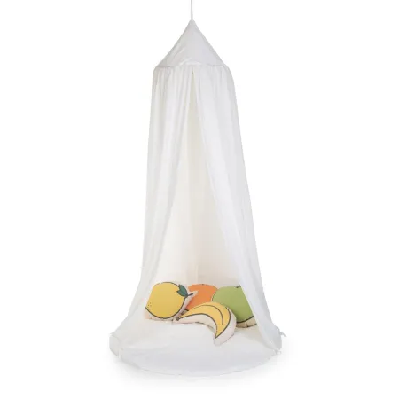Childhome Baldachim i mata 230 x 120 cm Kremowa