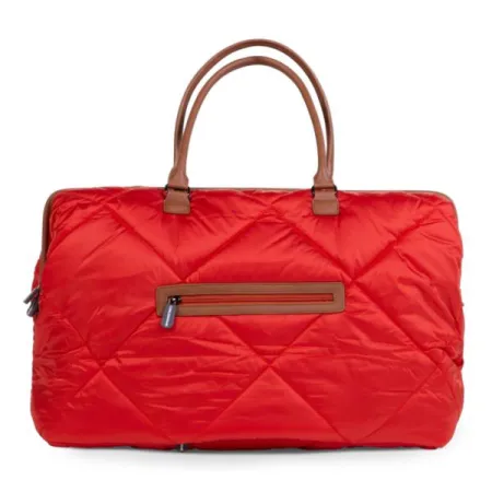 Childhome Torba Mommy bag Pikowana Czerwona