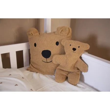 Childhome Poduszka pluszowa 40 x 40 cm Teddy bear