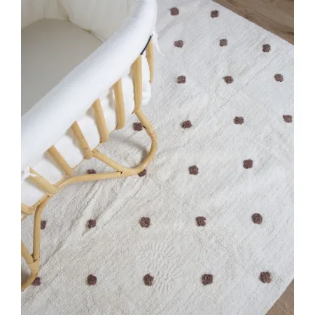 Childhome Dywan Dots 120 x 160 cm Off white