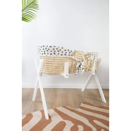 Childhome Stojak Tipi do kosza Mojżesza White