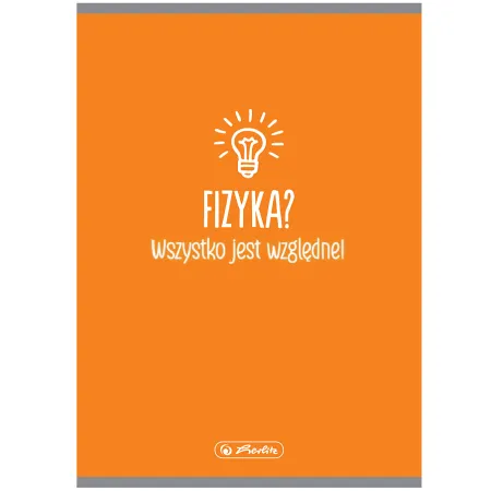 Zeszyt w kratkę A5 60 kartek - Fizyka