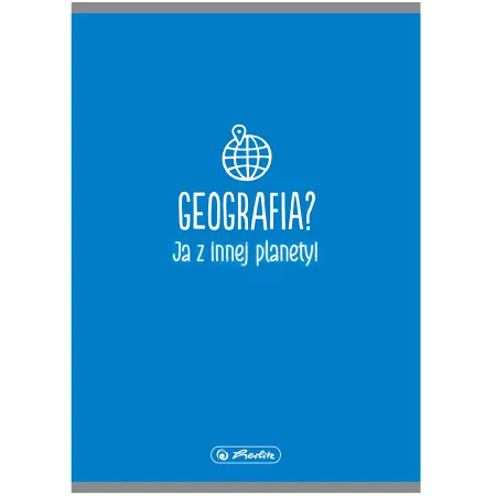 Zeszyt w kratkę A5 60 kartek - Geografia