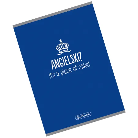 Zeszyt w kratkę A5 60 kartek - Angielski