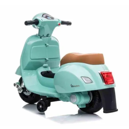 Jeździk akumulatorowy Scooter Vespa turkusowy
