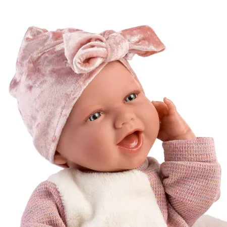 Llorens 74008 Lalka Śmiejący się bobas Mimi 42 cm