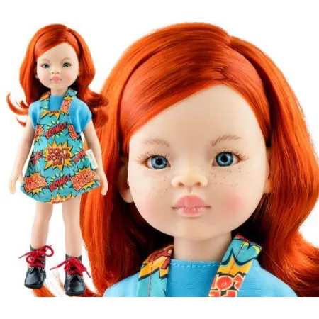 CUDOWNA HISZPAŃSKA LALKA PAOLA REINA 32 CM 04525