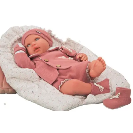 HISZPAŃSKA LALKA BOBAS 45 cm MUNECAS ARIAS REBORN 98115