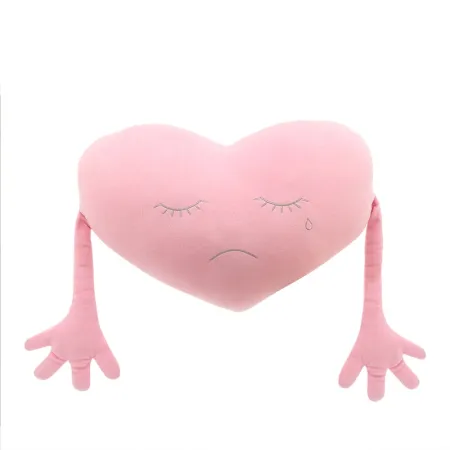 Pluszowa poduszka Serduszko - 46 cm