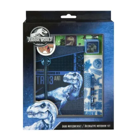 Zestaw Kreatywny, Notes Plus Akcesoria, Jurassic World