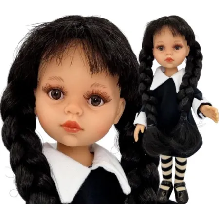 CUDOWNA HISZPAŃSKA LALKA PAOLA REINA 32 CM DŁUGIE